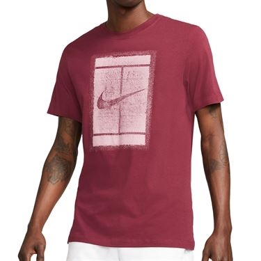Arancel aumento Retrato Nike Court Logo Tee Shirt DD2228-638
