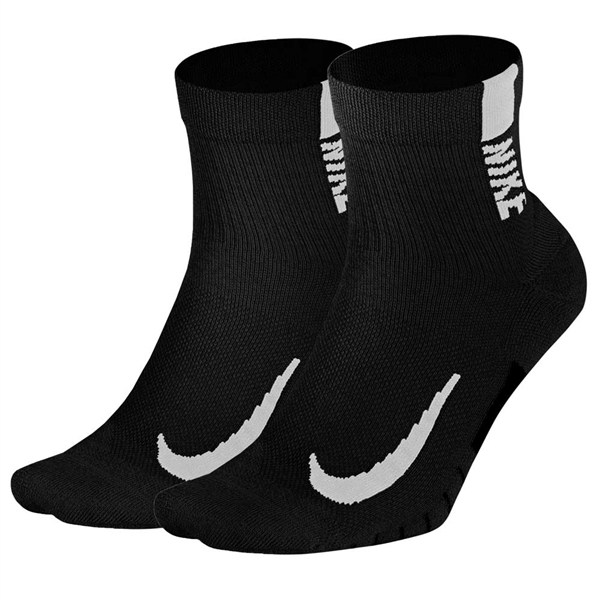 Condición Fruncir el ceño adverbio SX7556-010 Nike Multiplier Running Ankle Socks (2 Pair)